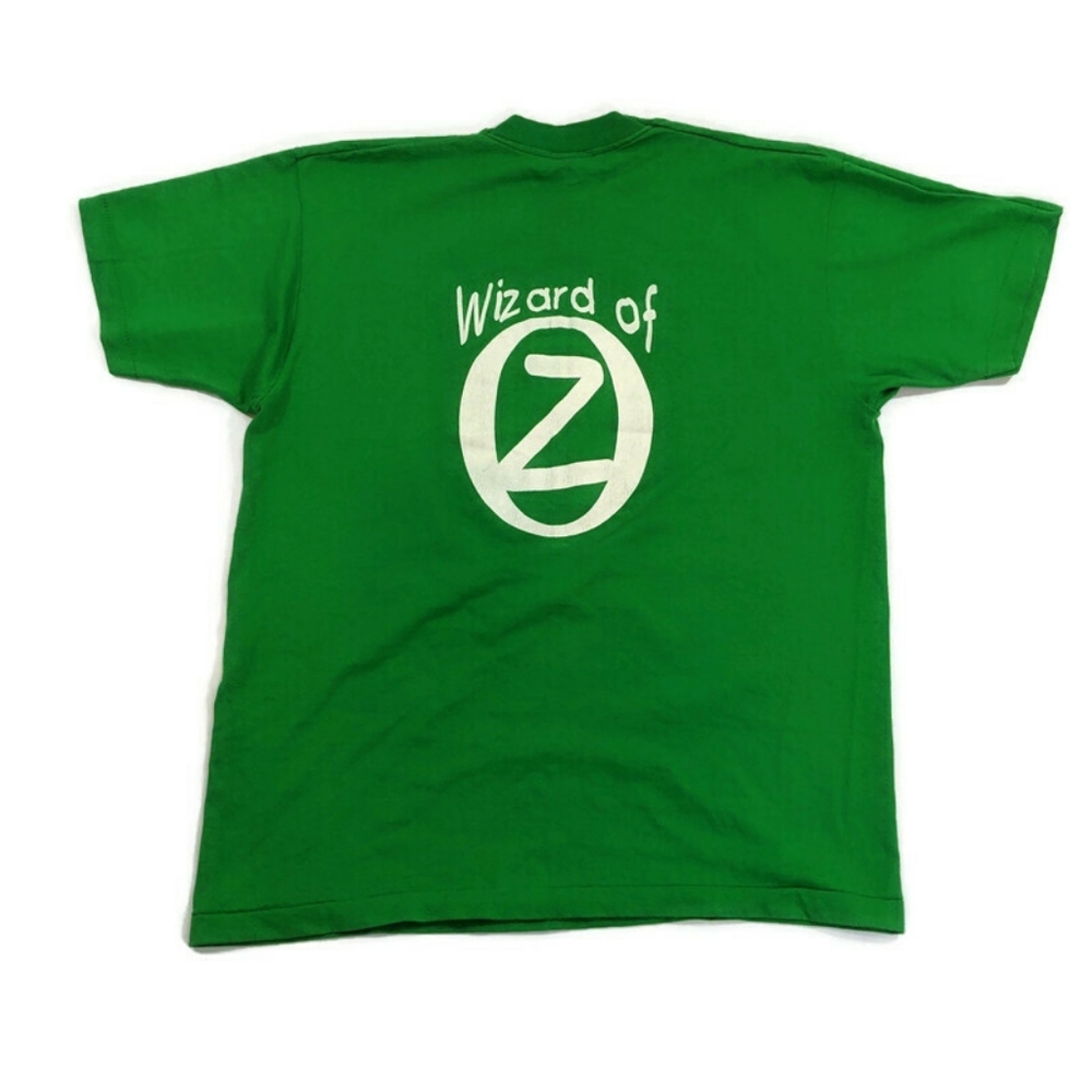 Vintage Wizard Of Oz T-shirt Green Screen Stars XL - Picture 1 of 5